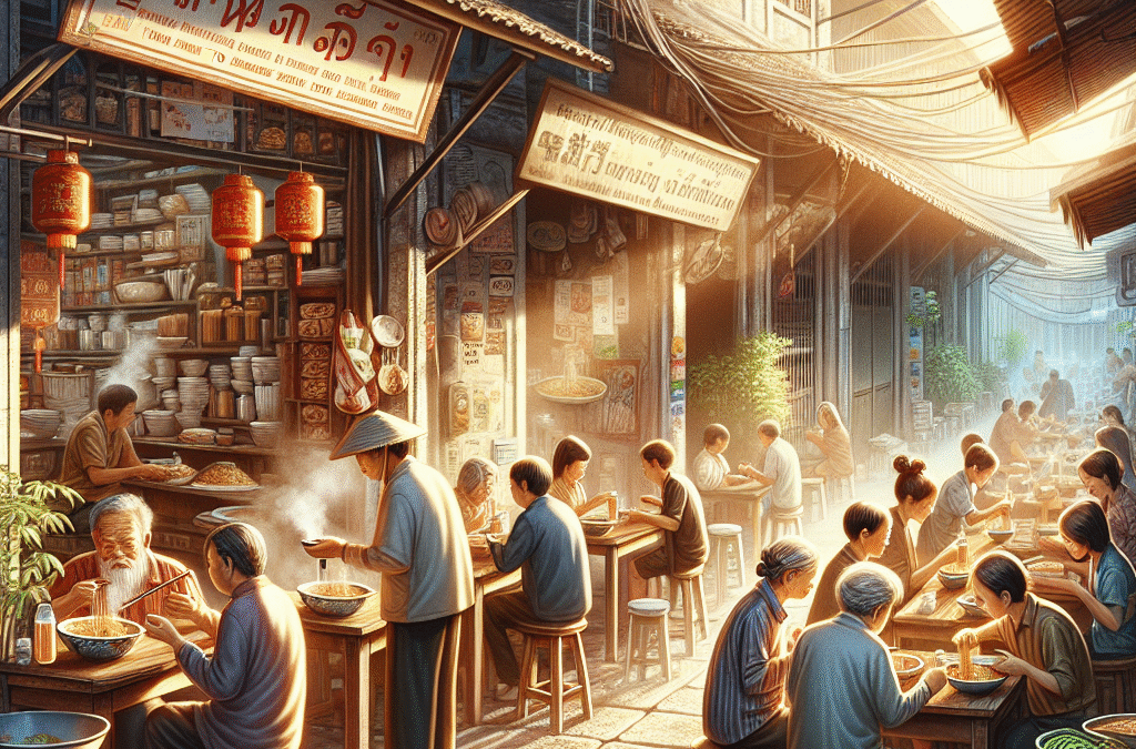 ประวัติร้านก๋วยเตี๋ยวยอดนิยม: จากสูตรพื้นบ้านสู่ตำนานเมืองไทย